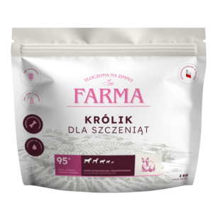PRÓBKA Farma – Królik dla szczeniąt Tłoczona na Zimno 50g